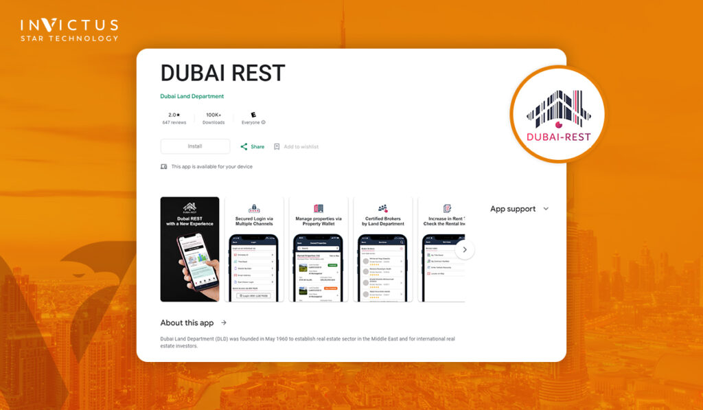Dubai REST App: The Complete Digital Real-Estate Solution
